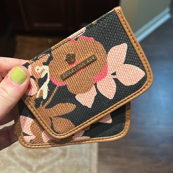 NWOT Spartina 449 GWP Leather Card Holder - Picture 5 of 5